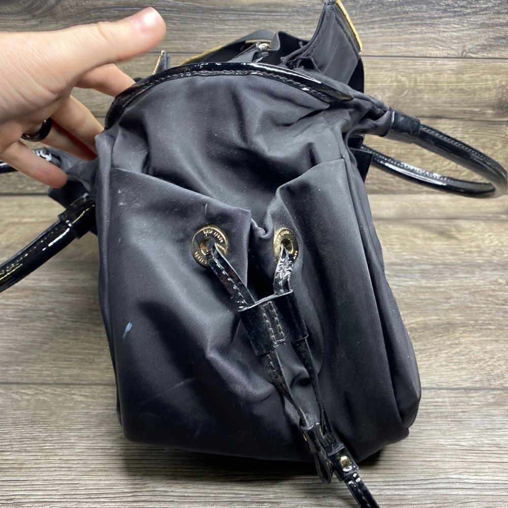Kate Spade Cross Body Black Puffy Nylon Diaper Bag Gently Used - Picture 6 of 8